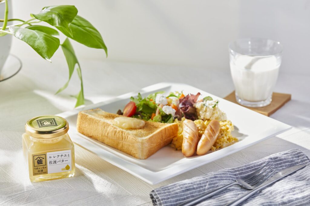 ルレクチェと佐渡バター