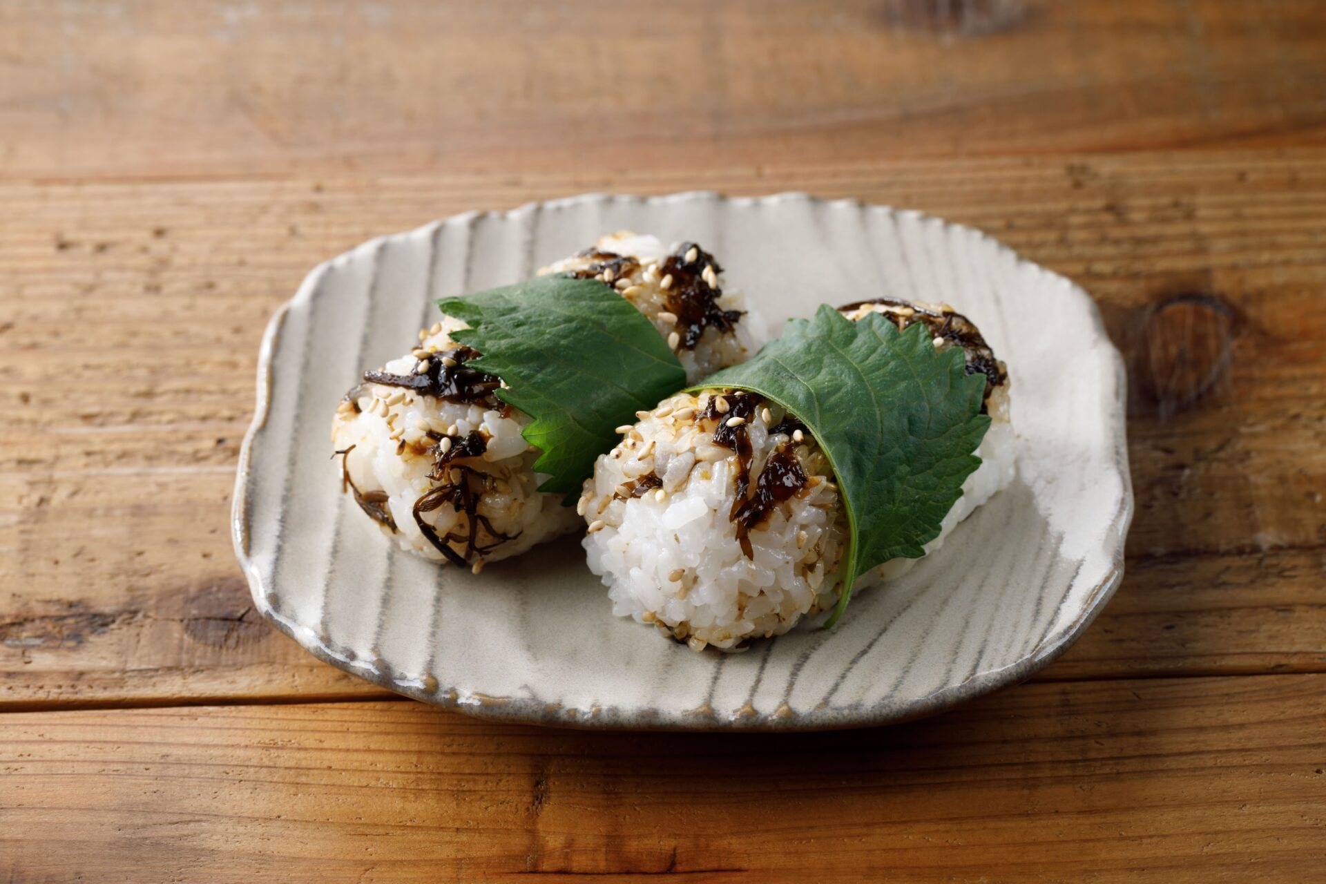 佐渡のながものりのおにぎり（２個分）