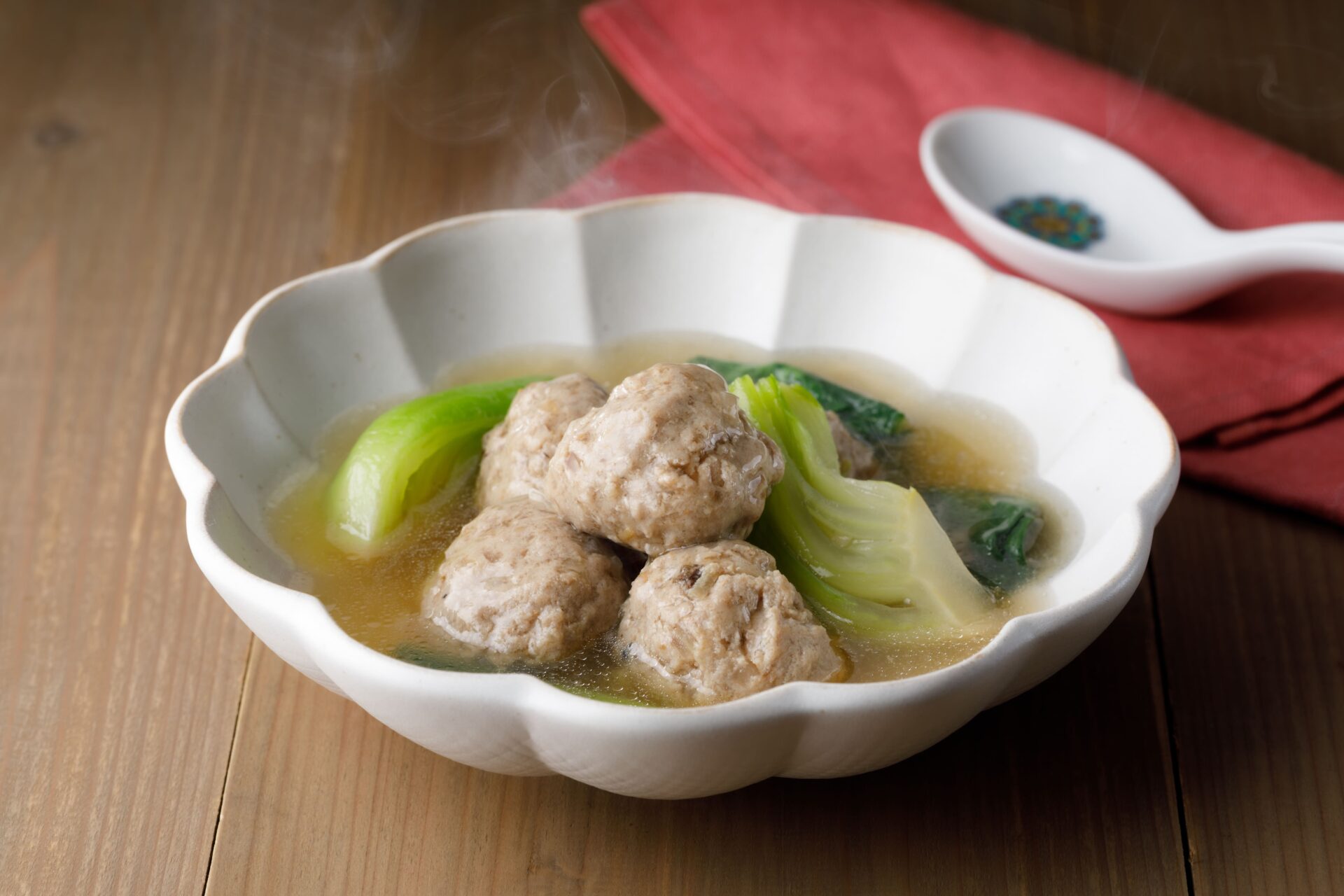 佐渡のさざえ味噌の肉団子スープ（２人前）