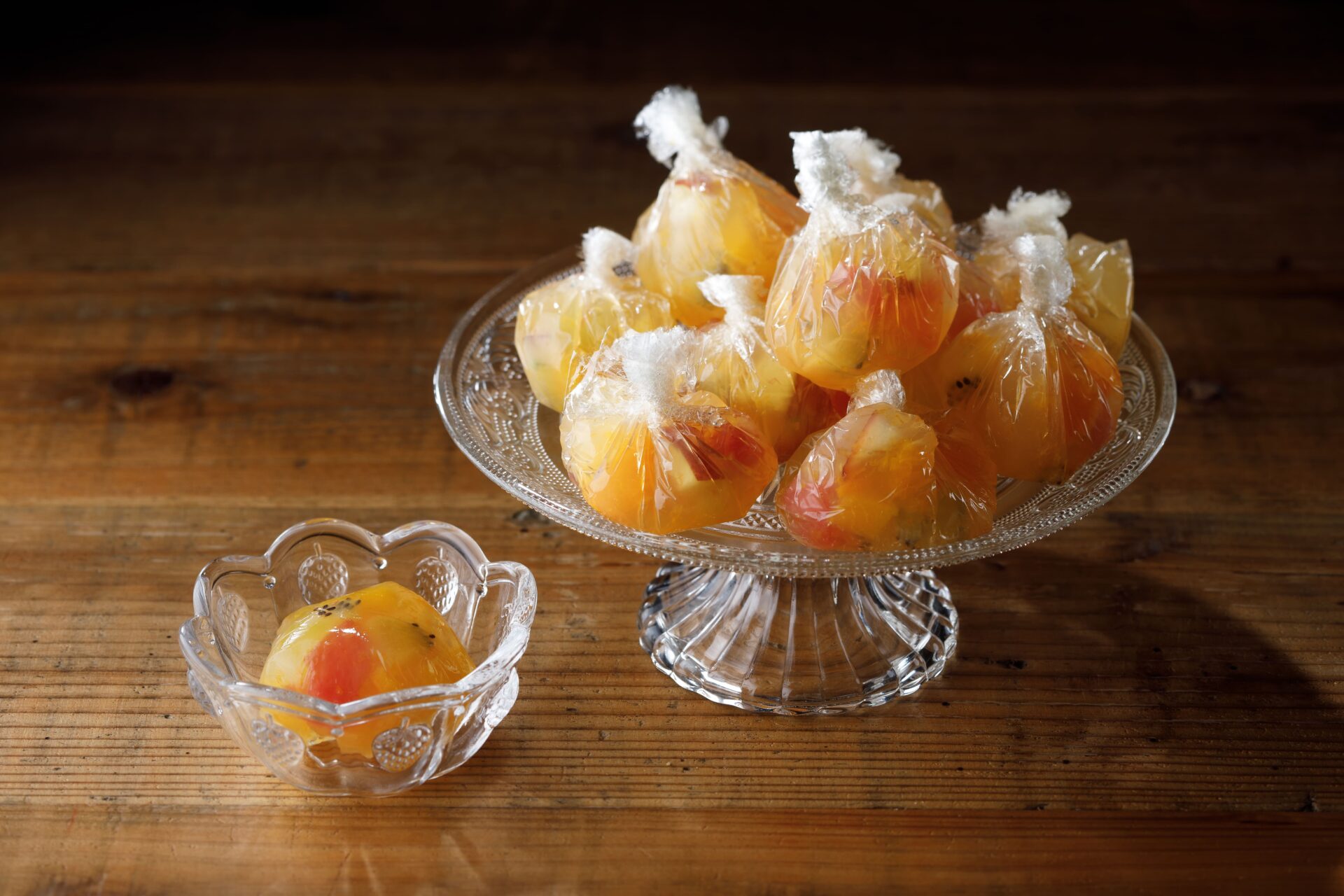 佐渡みかんのジャムのフルーツゼリー（12個分）